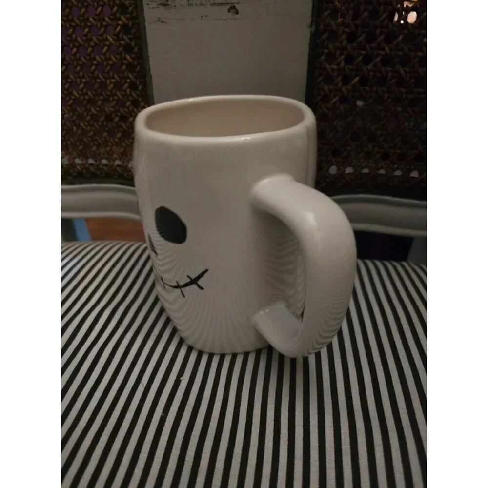 Rae Dunn Halloween Spooky Skeleton Coffee Mug